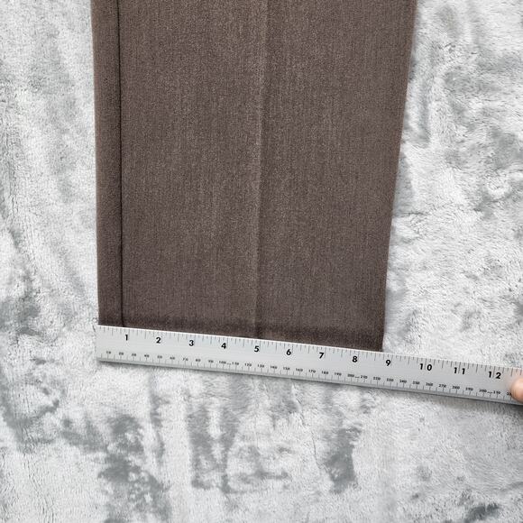 Liz Claiborne Pants Women 10 PETITE Brown Audra High Rise Wide Leg Trouser - Picture 11 of 12